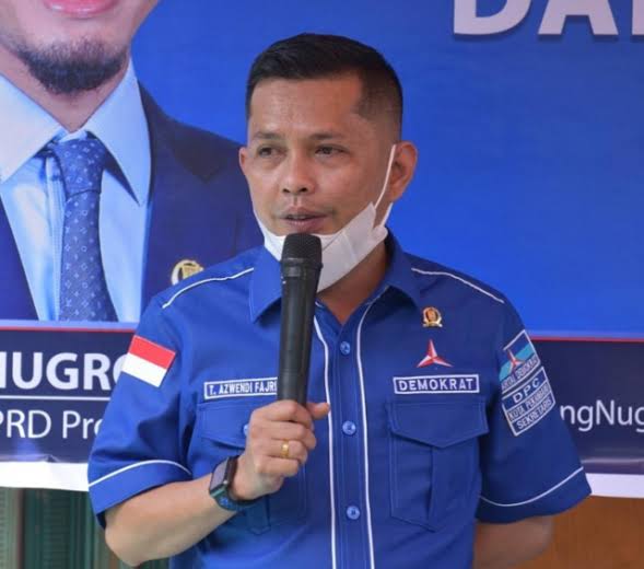 Ketua DPC Partai Demokrat Pekanbaru, Tengku Azwendi Fajri (foto/int)