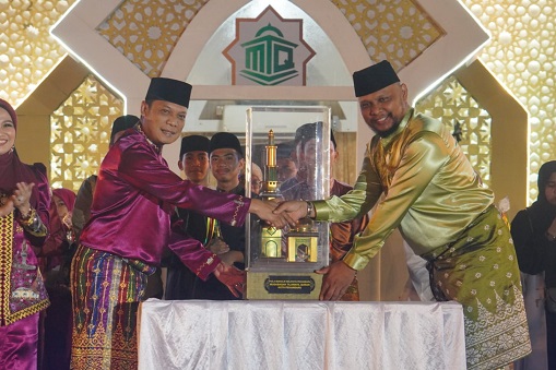 Kecamatan Kulim meraih double winner pada kejuaraan MTQ tingkat Kota Pekanbaru ke-56 (foto/Mimi)