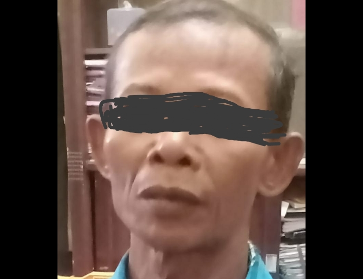 Pria setengah abad, PS (60), warga Desa Payo Lebar, Kecamatan Singkut, Sarolangun, Jambi, ditangkap polisi setelah diduga cabuli bocah perempuan 8 tahun, di Desa Tanjung Belit, Rambah