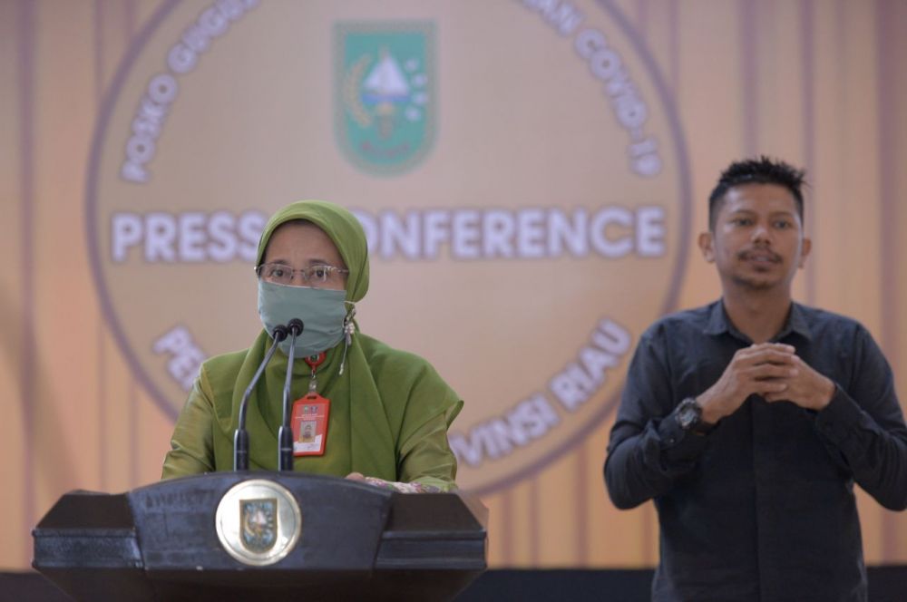 Kadiskes Riau Mimi Yuliani Nazir.