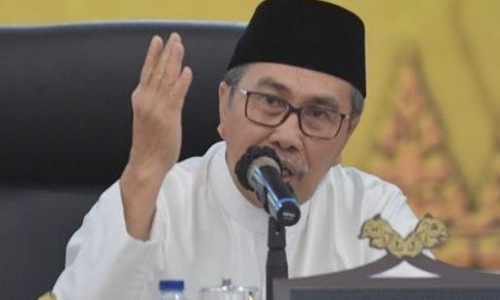 Ketua DPD Golkar Riau, Syamsuar yang diusung maju sebagai Bcaleg DPR RI.(foto: int)