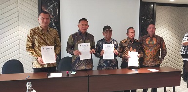 Penandatanganan Perjanjian Kerjasama (PKS) program Peremajaan Sawit Rakyat (PSR) di Serpong, Tangerang, Banten (foto/ist)