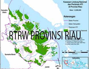 RTRW Riau.