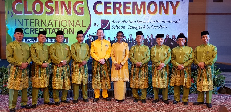 Suasana inspeksi akreditadi international 18 program studi Universitas Islam Riau oleh Lembaga ASIC London pada 18-22 November 2019.