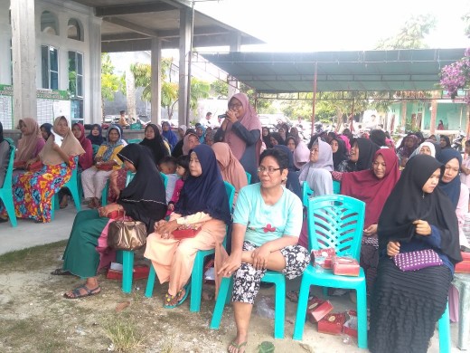 Antusiasme warga saat hadiri reses Nurul Ikhsan, anggota DPRD Kota Pekanbaru periode 2019-2024