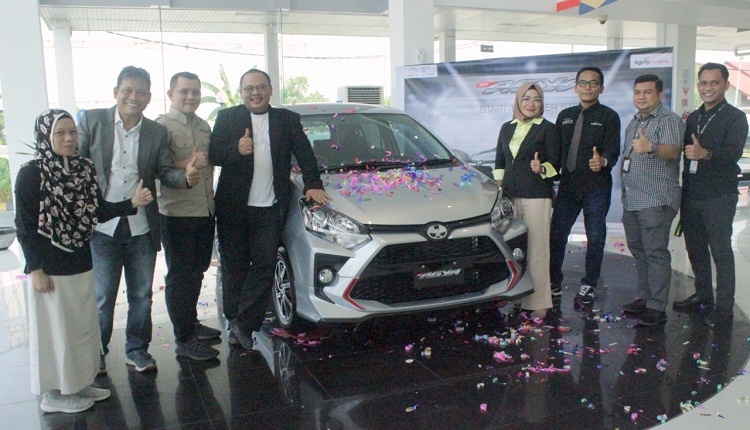 Launching New Agya di Agung Toyota Cabang Dumai
