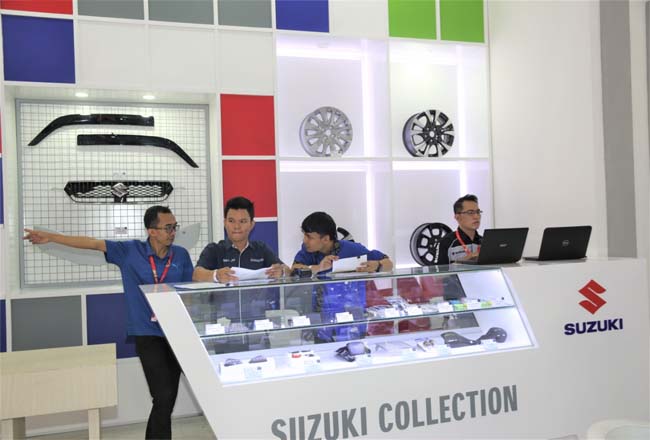 Penjualan suku cadang Suzuki mulai meningkat sejak Juni lalu.