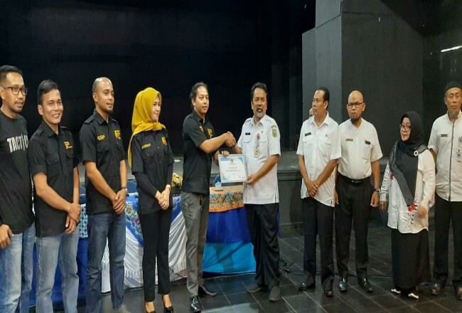 Kegiatan penyuluhan anti narkoba bagi pegawai Aparatur Sipil Negara dan tenaga honorer di lingkungan Dinas Kebudayaan Riau.
