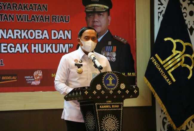 Kepala Kantor Wilayah Kementerian Hukum dan HAM Riau, Ibnu Chuldun