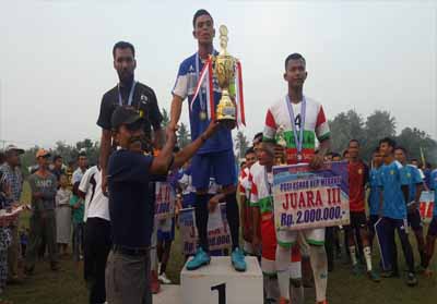 PS Smantri Juara Turnamen Honor Cup 2019.