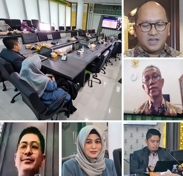Suasana Webinar Nasional Pusat Karir Universitas Islam Riau, 