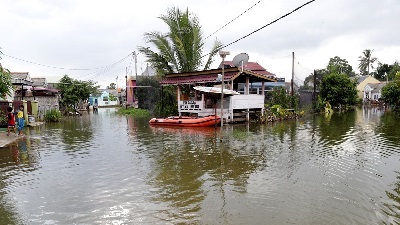Ribuan warga di delapan kecamatan di Kabupaten Siak terdampak banjir (foto/int)