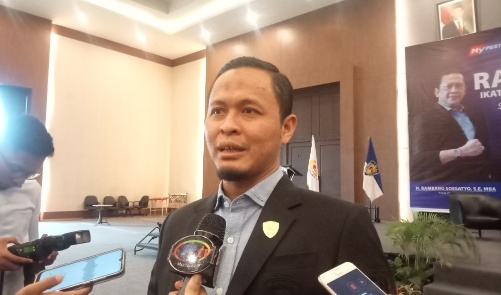 Ketua Ikatan Motor Indonesia (IMI) Riau, Agung Nugroho (foto/rinai-halloriau)