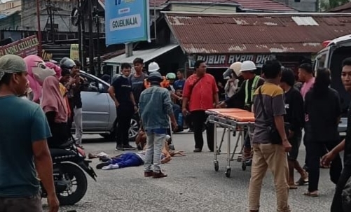 Kecelakaan maut di Simpang Panam Pekanbaru