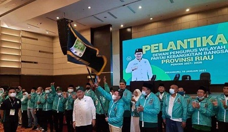 Abdul Wahid dilantik kembali jadi Ketua DPW PKB Riau  