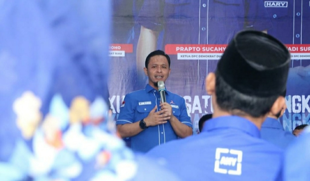 Ketua DPD Demokrat Riau Agung Nugroho