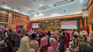 Sidang Paripurna HUT ke-238 Pekanbaru di DPRD Pekanbaru