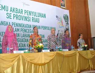 Plt Gubri hadiri acara Temu Akbar Penyuluhan se Provinsi Riau