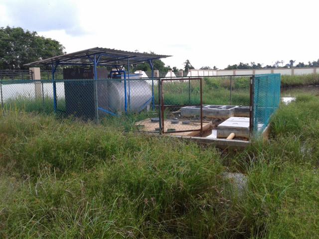 Instalasi Pengolahan Air Limbah (IPAL) Puskesmas Pulau Merbau, Kepulauan Meranti diancam akan dibongkar oleh supplier.