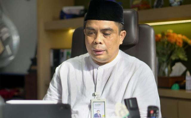 Direktur Distribusi & Sales Mandiri Syariah Anton Sukarna.