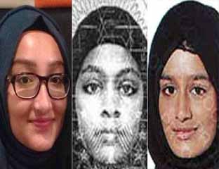Kadiza Sultana, Amira Abase, Shamima Begum. 