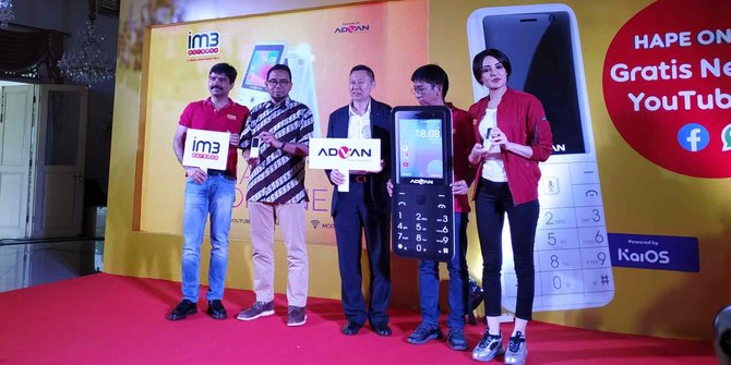 Indosat Ooredoo luncurkan produk terbarunya Hape Online - 4G smart feature phone