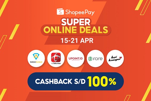 ShopeePay Super Online Deals Meriahkan Aktivitas Puasa dari Rumah