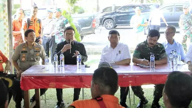 Menteri Dalam Negeri Tjahjo Kumolo pun angkat bicara menjelaskan apa yang terjadi sebenarnya di Palu. Foto : Liputan6
