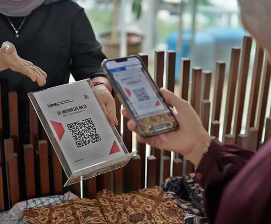 Ilustrasi penggunaan platform QRIS. Dok Bank Indonesia