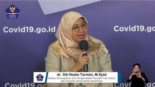 Juru bicara Pemerintah untuk Vaksinasi COVID-19, dr Siti Nadia Tarmizi