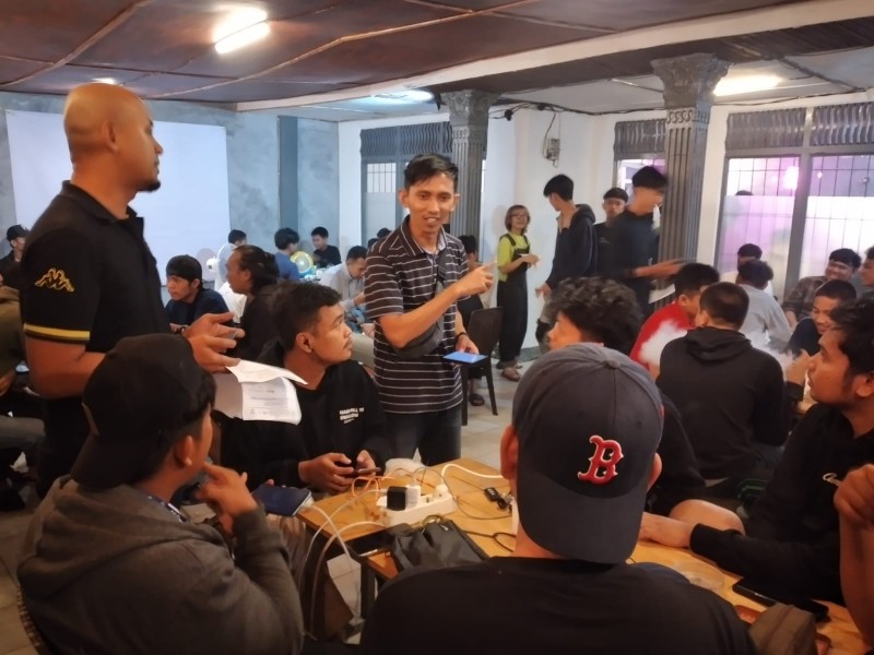 Tournament Offline Mobile Legends Bang Bang di Aroom Coffee, Jalan Tanjung Harapan Tembilahan (foto/ist)