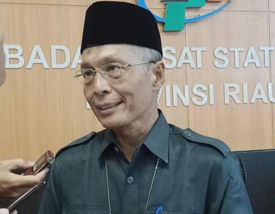 Kepala Badan Pusat Statistik (BPS) Riau Misfaruddin