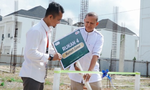 Project baru Castavia Property, hunian ala Timur Tengah di tengah Kota Pekanbaru.(foto: mimi/halloriau.com)