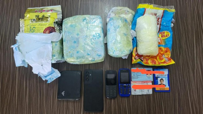 Polisi di Bengkalis berhasil gagalkan sabu dan kokain (foto/ist)