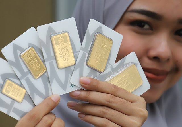 Harga emas 1 gram di Kota Pekanbaru terus alami kenaikan (foto/int)