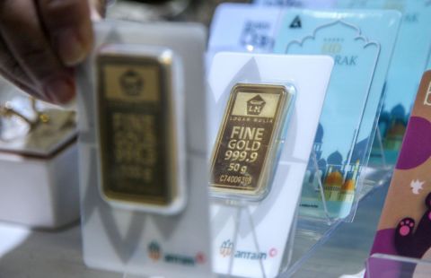 Ilustrasi harga emas Antam di Pekanbaru stagnan hari ini (foto/int)