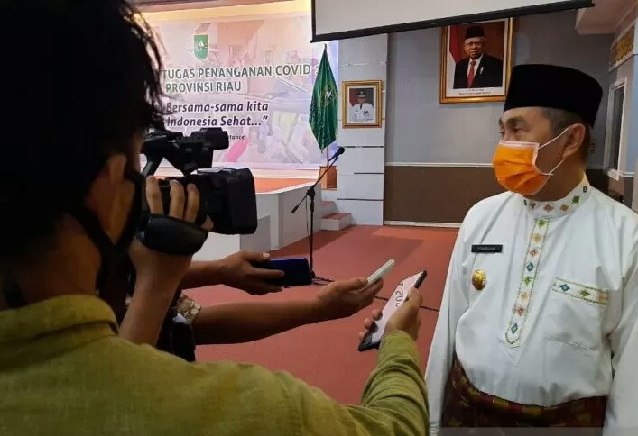 Gubernur Riau Syamsuar. Foto: Antara
