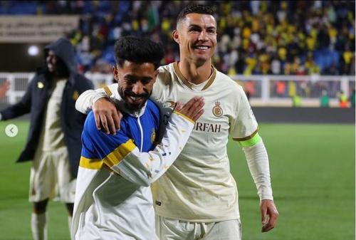 Cristiano Ronaldo jadi pemain terbaik Liga Arab Saudi (foto/int)