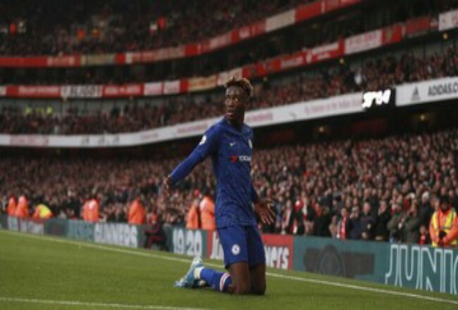 Chelsea meraih kemenangan atas Arsenal dalam derby London di Liga Inggris. Foto: CNNIndonesia