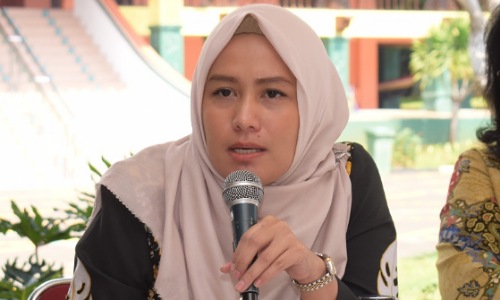 Wakil Ketua Komisi V DPRD Riau, Karmila Sari.(foto: rico/halloriau.com)