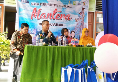  Disdalduk KB Kota Pekanbaru taja program Madani Sejahtera (Mantera).