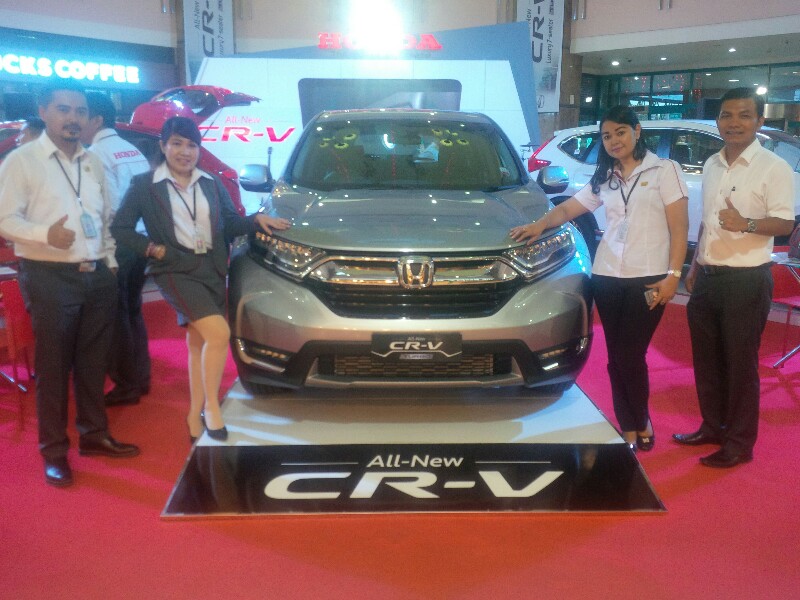 Pameran Honda New CR-V di Mal Ska Pekanbaru