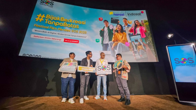 Launching Festival Film Pendek Save Our Socmed  2023 (SOS) di Jakarta (foto/ist)