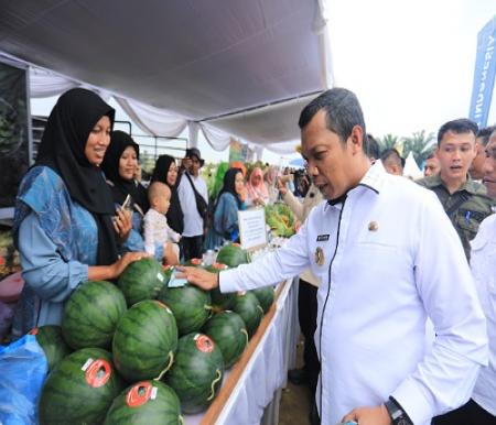 Pj Walikota Pekanbaru, Muflihun hadiri GPM di Kecamatan Bina Widya.(foto: mg2/halloriau.com)