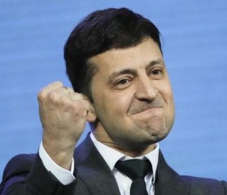 Presiden Ukraina Volodymyr Zelensky