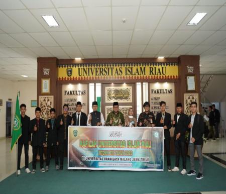 UIR mengutus delapan orang kafilah untuk mengikuti MTQMN XVII 2023 di Malang (foto/ist)