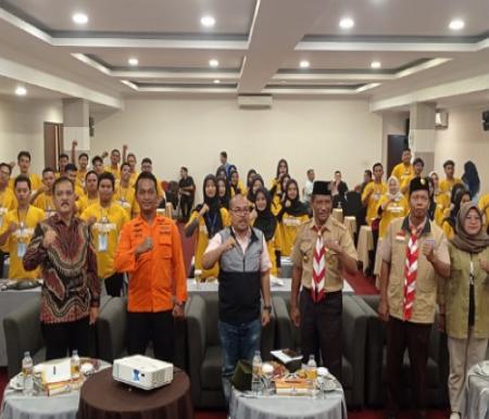 Pelatihan kesukarelawanan Dispora Riau.(foto: rivo/halloriau.com)