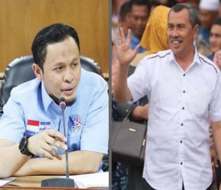 Wakil Ketua DPRD Riau, Agung Nugroho (kiri) menyebut jadwal rapat paripurna pengunduran diri Syamsuar sebagai Gubri itu lusa (foto/int)