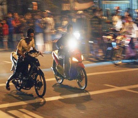 Ilustrasi aksi balap liar hingga tawuran di Pekanbaru (foto/int) 