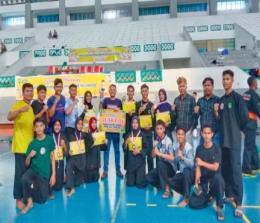 12 atlet silat dari Rohil raih juara III Kejurda di Pekanbaru (foto/Zal)